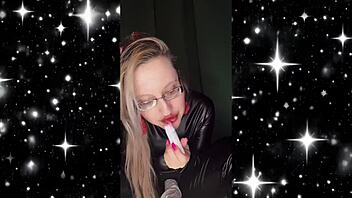 sissy bitch learns total obedience through femdom tears lipstick and jerk off instructions transformation