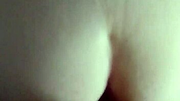 cutie flashes cock then sucks it deep in garage