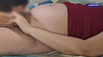 Married housewife cums hard getting licked by horny husband