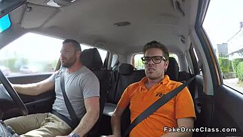 fake instructor's friend bangs blonde deepthroat classroom pov hidden cam group tits