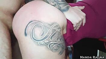 No panties dress ride for hard fuck and creamy facial 💦👗🔥