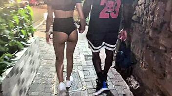 Police carnival catches black stud for creampie pounding