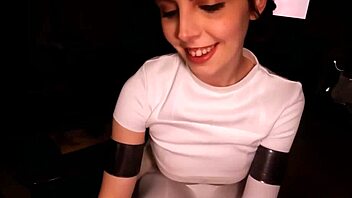 Padme rides huge cocks in wild Star Wars parody?