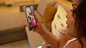 big ass brunette hires prostitute husband can't satisfy pounding
