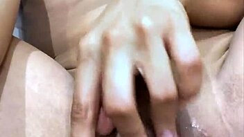 innocent girl masturbates her tight pussy daily