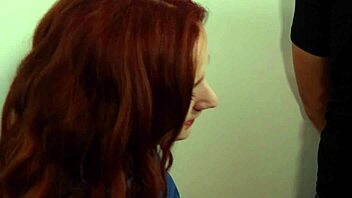 sexy nurse greene strokes patient cock and savors cum