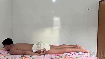 relax breathe deep my massage always ends happy the best anal creampie is coming