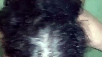 escaped to bathroom for secret deepthroat cock sucking