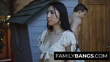 Brunette Judy Jolie Crushes On Fit Guy Codey Steele Bareback Cowgirl Ride