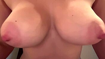 italian milf artemisia bounces huge natural tits solo hot