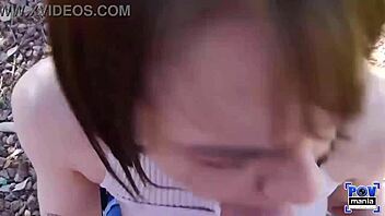 Sailor Luna blows Miles Long's huge cock deep at the park! 💋🍆