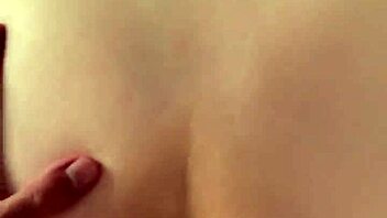 Iranian beauty with huge natural tits pleasures herself solo