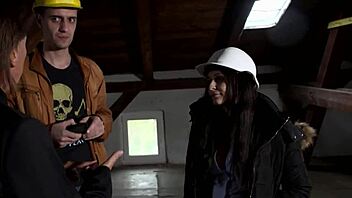 Turkish-German Big Natural Tits Babe Fucked by Monster Cock!