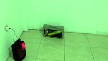 finally living my fantasy watching my hot latina milf neighbor doing acrobatics then flirting for steamy gym sex