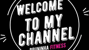 fitness brazilian safada rides dildo whispering dirty asmr