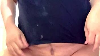 arab wife's hairy pussy big boobs webcam tease