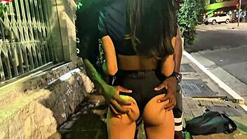 Police carnival catches black stud for creampie pounding