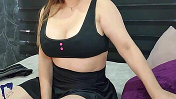 latina milf from gym blows me then rides cock to passionate cum in mouth.