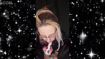 sissy bitch learns total obedience through femdom tears lipstick and jerk off instructions transformation