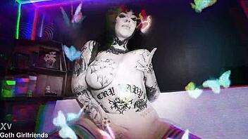 hey goth angel summer, take this monster cock deep