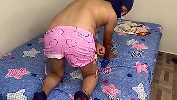 Hey stepdad caught me fingering now make my tight pussy squirt real amateur