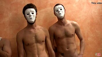 Leyre Pajon And Sandra Milka Swallow Cum In Epic Bukkake Blowbang