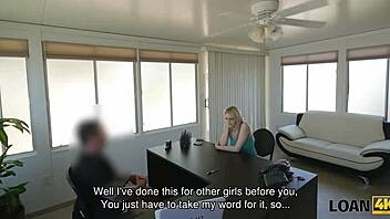 Babe aces office casting! 💼😊