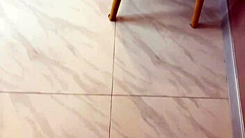 Busty Russian milf catches sneaky fuck and rides cock wildly