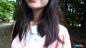 cute asian teen fingered in car blows cock hard