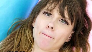 stunning blonde model poses sexy body in photoshoot