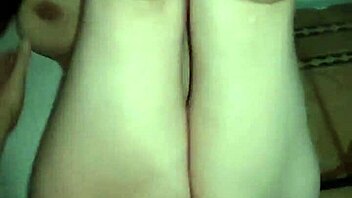 Chubby Mexican BBW Karen's huge saggy tits spanked in casting interview