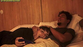 netflix chills with stepsis lead to deepthroat face fuck frenzy!