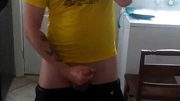 cutie flashes cock then sucks it deep in garage