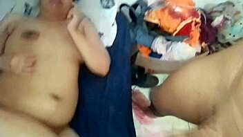 curvy pregnant latina bent over doggystyle, her huge pussy fucked raw.