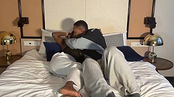 What if couple fucks wildly before kinky wet party?