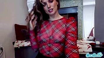 i quiver watching tori black's holiday masturbation explode into orgasms