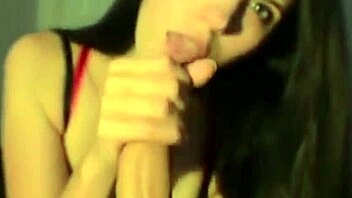 her teasing fingers stroke massive cock in homemade pov handjob