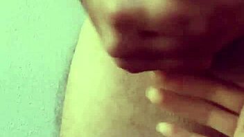 playing with my cock drool, ends in hot handjob bath