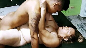 curvy mature latina mommy seduces young stud into taboo pounding session 6
