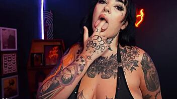 hey goth angel summer, take this monster cock deep