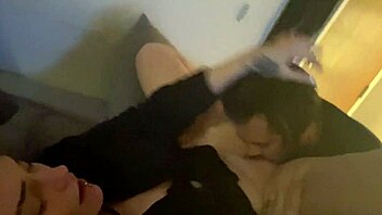 Hairy Wife Begs for Pussy Eating and Hard Bareback Creampie Pounding