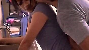 mexican flaquita moans bending over for macho doggystyle pounding