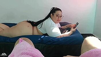 chubby whore in panties begs fat ass pounding part 1