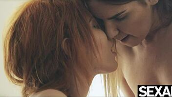 flexible lesbians lick pussies during yoga