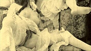 Victorian Gentleman's Erotic Aged Film Confessions Group Fuck