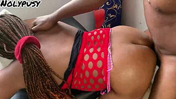 i'm shaking... pastor bends me over for juicy doggystyle pounding