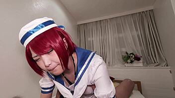 so this japanese babe moka akiyoshi got railed by two guys yesterday huh 😏