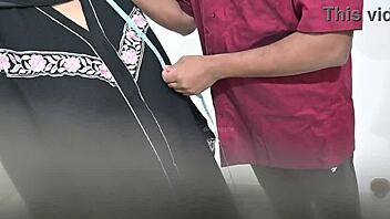 Tailor Fingers Hijab Lady's Big Ass Tits Measurements