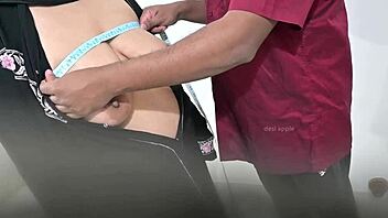 Tailor Fingers Hijab Lady's Big Ass Tits Measurements