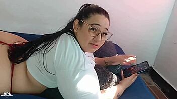 chubby whore in panties begs fat ass pounding part 1